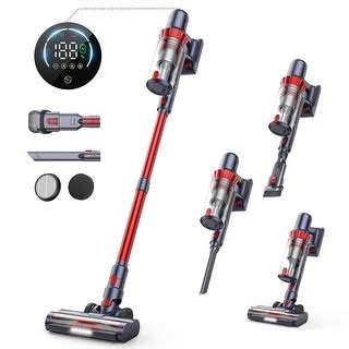 Cordless Vacuum Cleaner, 450W 38Kpa Stick Vacuum Cordless w ...