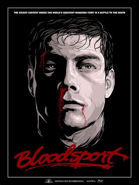 INSIDE THE ROCK POSTER FRAME BLOG: Bloodsport (1998) movie poster by ...