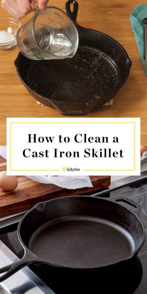 How to Clean a Cast-Iron Skillet (Steps & Photos) | The Kitchn