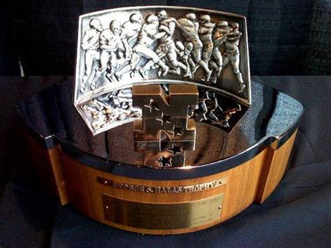 NFC Conference Playoff Trophy Replica. George S Halas Trophy.