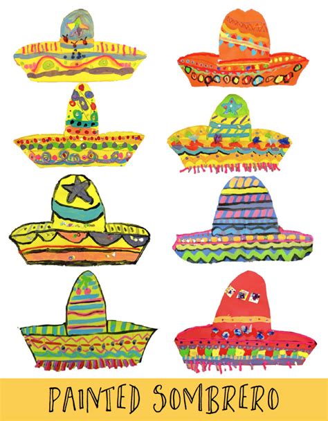 Mexican Unit: Sombrero & Poncho Art Project | Deep Space Sparkle