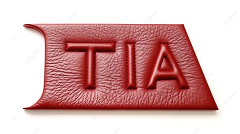 3d Tilda Symbol With Skin Texture Vibrant Red Leather On White Background, Leather, Leather ...