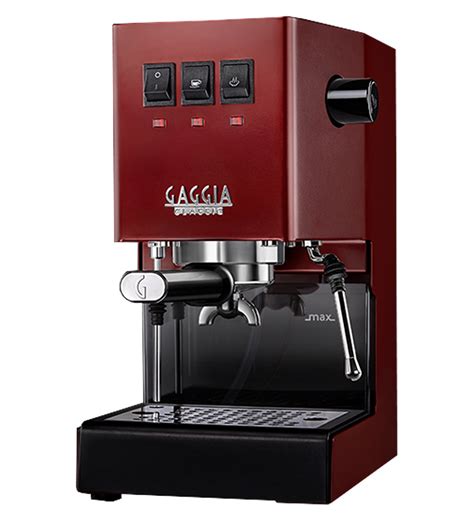 Gaggia Classic Pro Espresso Machine Cherry Red