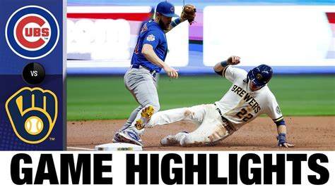 Cubs vs. Brewers Game Highlights (7/5/22) | MLB Highlights - YouTube