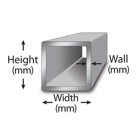 Metric Square Tube 304 Stainless Steel | Metric Metal