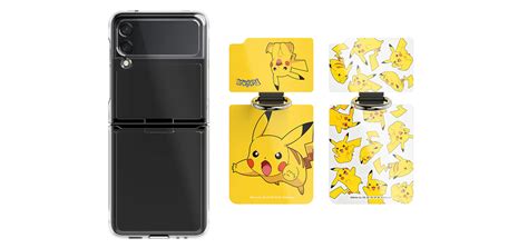 Samsung Pokémon Edition Galaxy Z Flip 3 Has Pikachu Back Cases