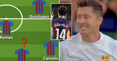 How could Barca lineup vs Celta with Lewandowski 'rested': 2 options ...