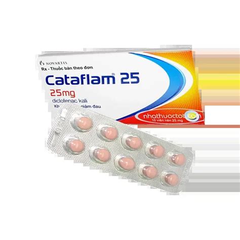 Cataflam 25mg Tablet: Uses, Dosage, Side Effects, Generic, Price ...