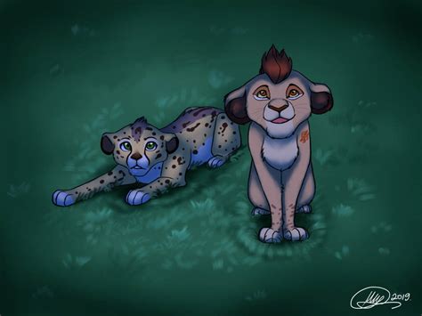 Kion and Fuli by MasaMilosavljevic on DeviantArt