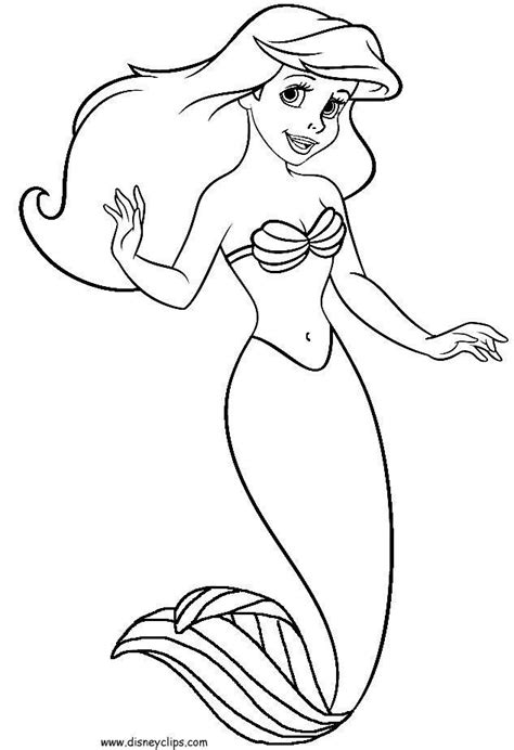 funny coloring page and line art | Mermaid coloring book, Disney ...