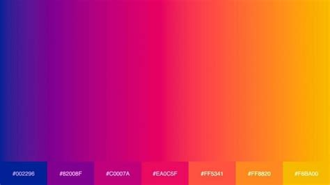 Instagram Color Palette