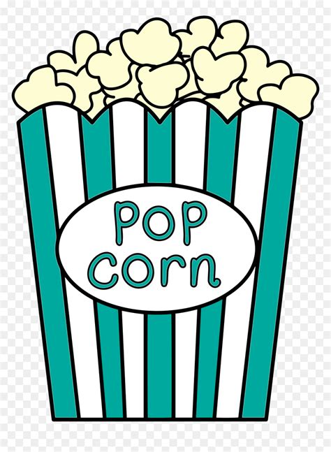 Popcorn Bag Clipart - Popcorn In A Bag Clip Art, HD Png Download - vhv