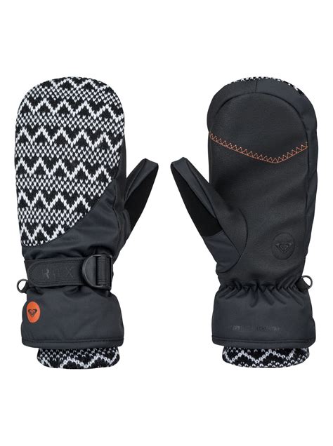 Jacquard Snowboard Mittens ERJHN03021 | Roxy