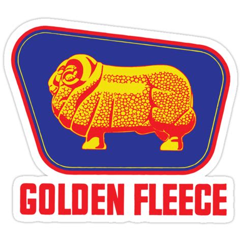 "Golden Fleece logo " Stickers by James Raynes | Redbubble