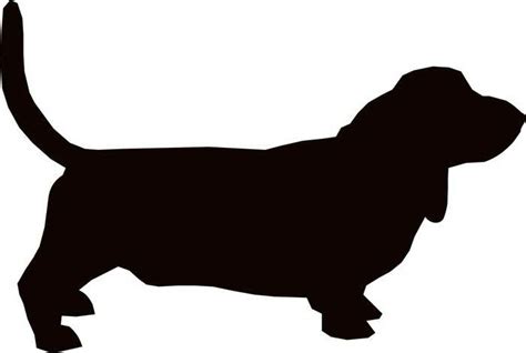 Create a Your Own Basset Hound Silhouette | PETSIDI