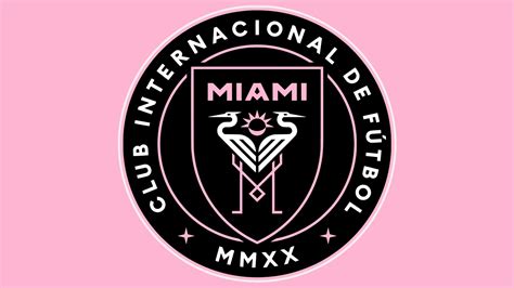 Download Emblem Logo Soccer Inter Miami CF Sports 4k Ultra HD Wallpaper