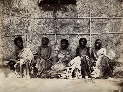 File:Famine in Mysore, India; six emaciated women, five sitting a Wellcome V0029720.jpg ...