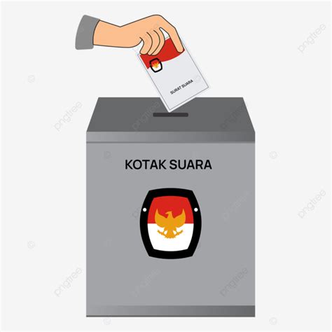 Kotak Suara Pemilu Indonesia Vektor, Pemilihan, Suara, Kotak PNG dan ...