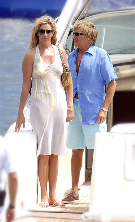 Penny Lancaster and Rod Stewart followed their June 2007 wedding in | Celebrity Honeymoon ...