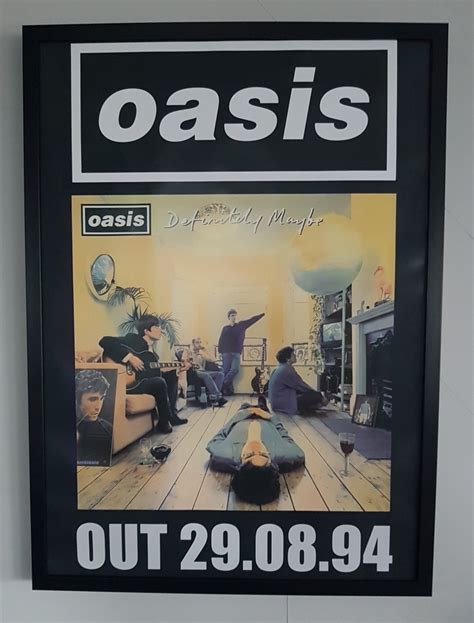 Oasis Definitely Maybe Artwork/Poster Liam Gallagher - Icon Republic