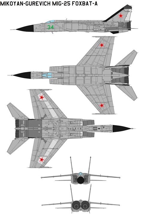 MiG-25R Foxbat-B by bagera3005 on DeviantArt