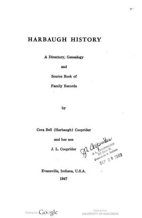 Discover the Fascinating Harbaugh Family History