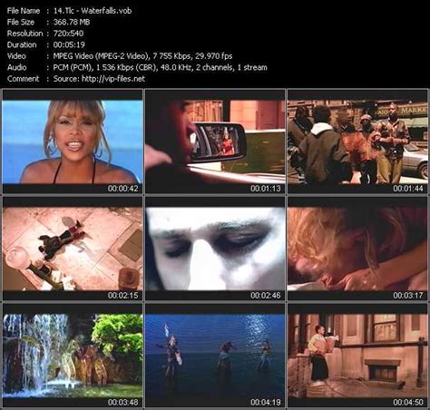 TLC Videos. Download TLC Music Video Waterfalls