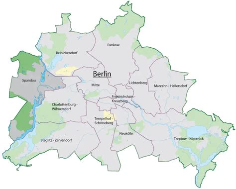 Berlin Spandau - Mapsof.Net