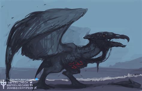 Godzilla: Black Mass - Plague Rodan by ZombieCentipede on DeviantArt