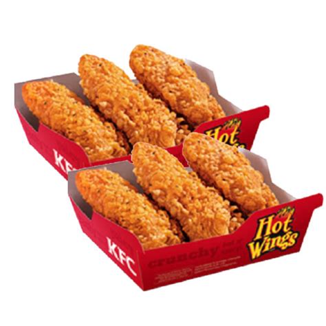 Foods :: KFC Foods :: KFC- 6 pcs Hot Wings