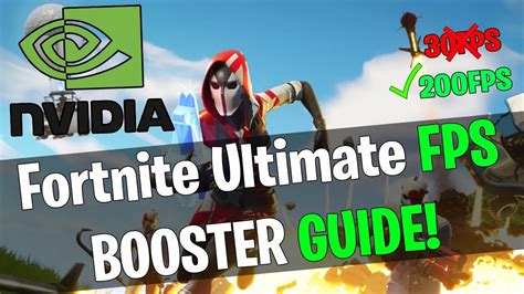 Fortnite Ultimate FPS BOOSTER GUIDE!!! - YouTube