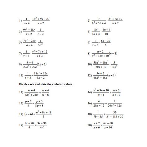 Get Solving Algebraic Expressions Worksheets Pdf Pictures - Expression