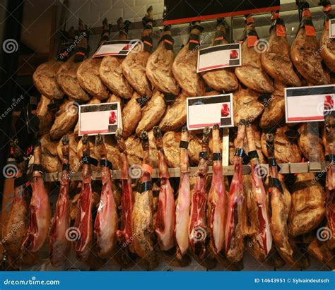 Spanish Ham Stock Image - Image: 14643951