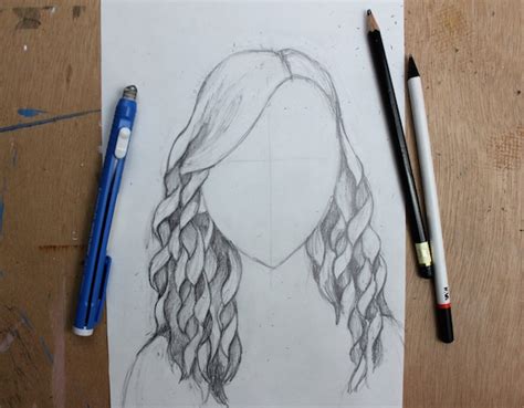 How To Draw Long Curly Hair - Headassistance3