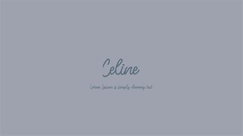 Celine Font : Download Free for Desktop & Webfont