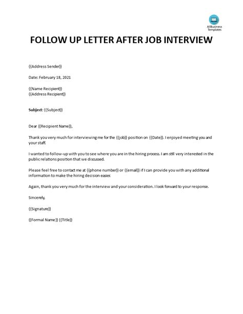 Outstanding Info About Proper Follow Up Email After Interview Resume Format For Freshers Free ...