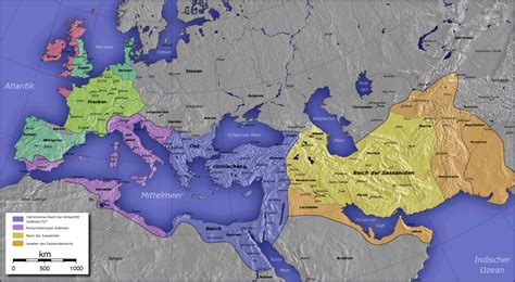 Byzantine Empire Map Justinian