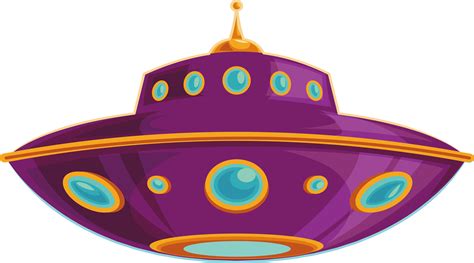 Retro Ufo Flying Saucer Cartoon Clipart Vector Friendlystock | The Best Porn Website