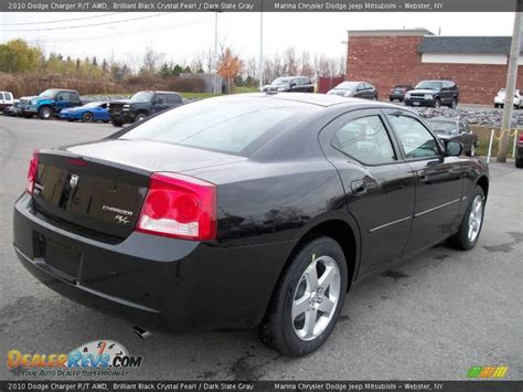 2010 Dodge Charger R/T AWD Brilliant Black Crystal Pearl / Dark Slate Gray Photo #5 | DealerRevs.com