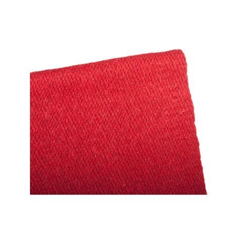 Solid Red Premium New Zealand Wool Show Horse Saddle Blanket