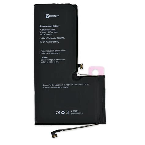 iPhone 11 Pro Max Battery: Replacement Part / Repair Kit