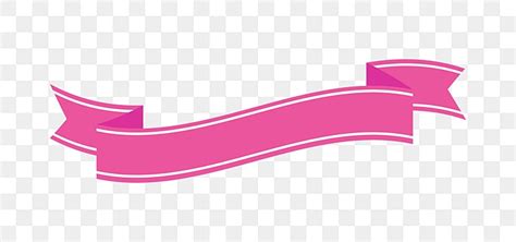 Pink Ribbon Design PNG Transparent Images Free Download | Vector Files ...