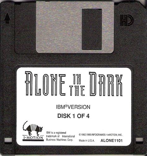 Alone in the Dark (1992) DOS box cover art - MobyGames