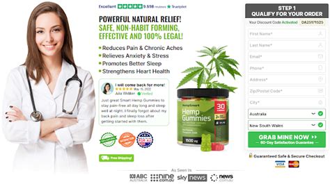 Smart Hemp Gummies Australia For The Lowest Price Right Now!! - My Nutra Way