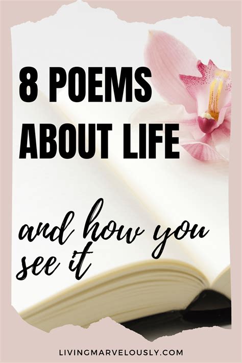 8 Poems About Life That Will Inspire You