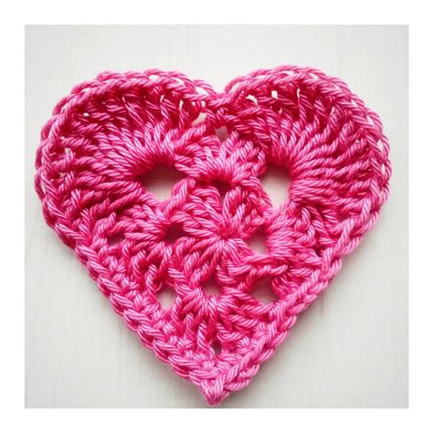 Crochet Tea Party: Granny Heart Square