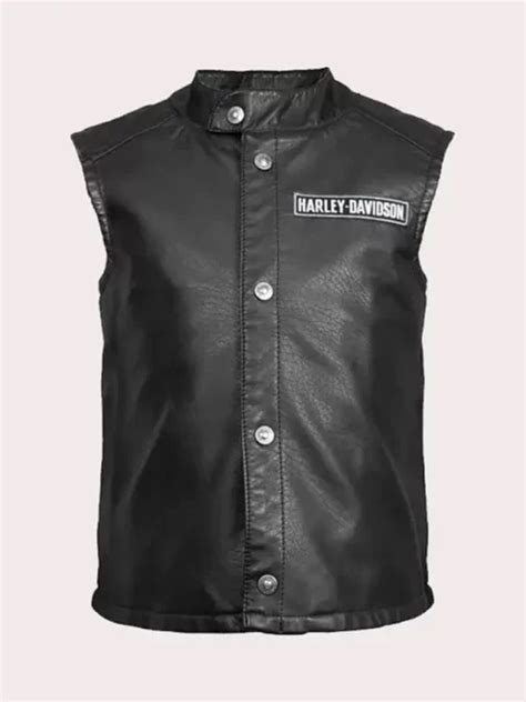 Harley Davidson Leather Vest - Harley Davidson Vest