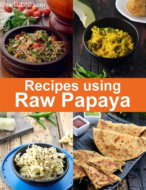 13 raw papaya recipes | Tarladalal.com