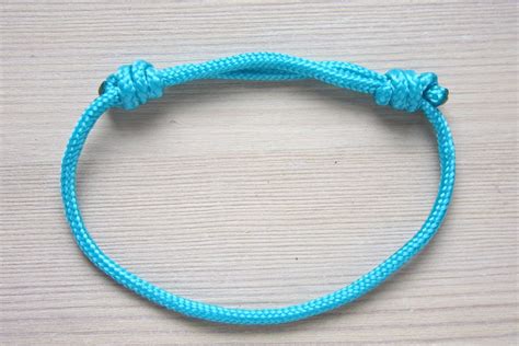 Barrel Sliding Knot - DIY Tutorial - | Sliding knot bracelet, Knot ...