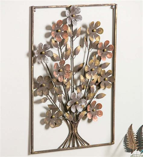 15 Creative Metal flower wall art for Renovation | Home Design Ideas